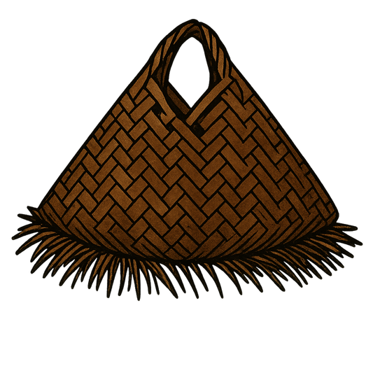 Tolai Basket Vinyl Sticker