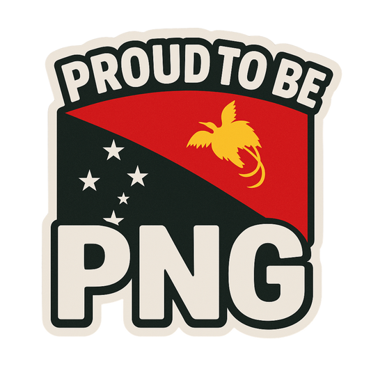 Proud to be PNG Vinyl Sticker