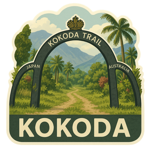 Kokoda Trail Vinyl Sticker