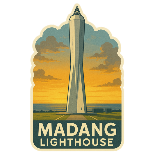 Madang Lighthouse Vinyl Sticker