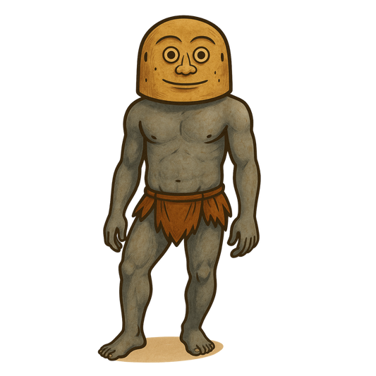 Asaro Mudman Vinyl Sticker